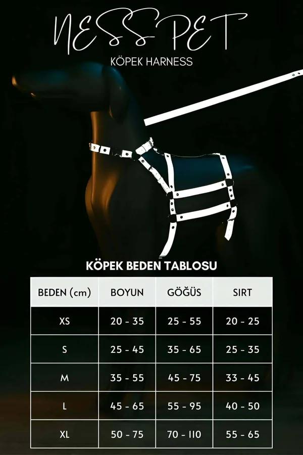 Reflektörlü Ayarlanabilir Şeritli Vücut Harness