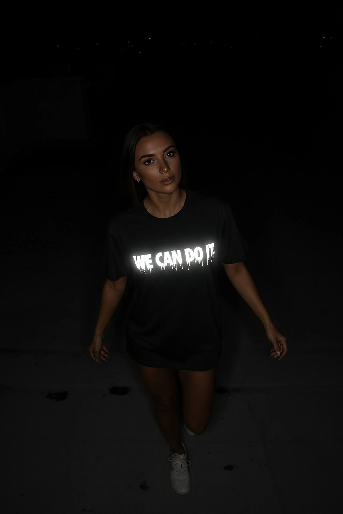 Reflektörlü T-Shirt