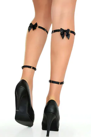 Diz Altı Seksi Lastik Harness - APFT175