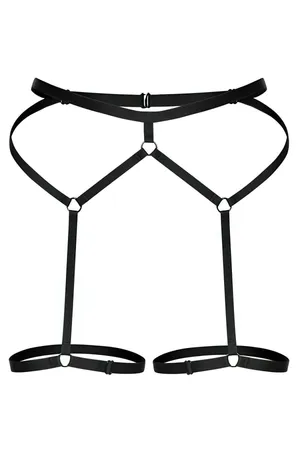 Bel Bacak Bağlantılı Şık Harness - APFT46