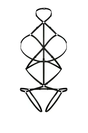 Vücudu Saran Seksi Harness - APFT37