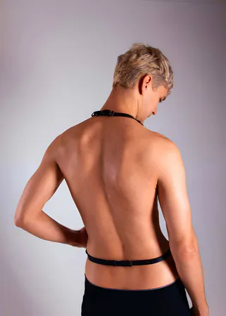 Erkek İç Giyim Fantazi Deri Giyim - APFTM41