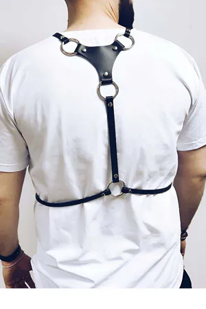 Göğüs Üç.gen Detaylı Erkek Erotik Giyim - APFTM28