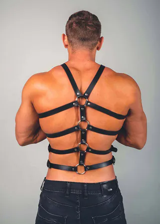 Erkek Fantazi Giyim Erkek Harness - APFTM54