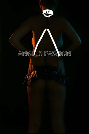 Tasma Detaylı Seksi Göğüs Üzeri Reflektörlü Harness - APFT404