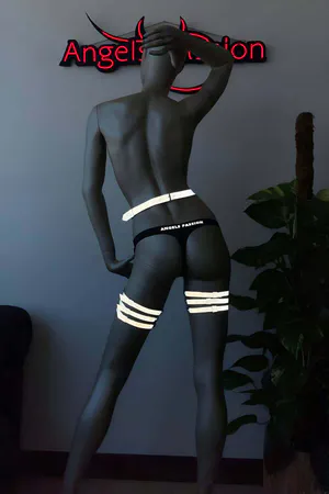 Karanlıkta Işıkla Parlayan Özel Bacak Harness Beyaz Reflektörlü - APFT358