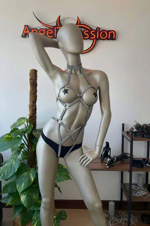 Dansçı Aksesuarları Reflektörlü Body Harness - APFT514