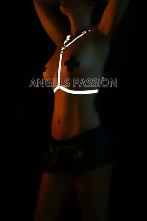 Reflektörlü Dekolte Detay Harness - APFT409