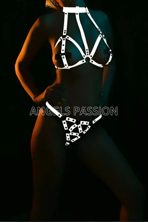 Reflektörlü Sütyen Takım Harness - APFT385