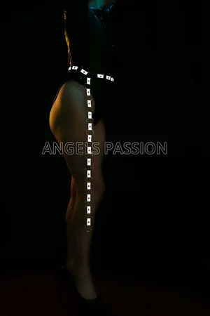 Reflektörlü Seksi Kemer, Karanlıkta Parlayan Kemer - APFT427