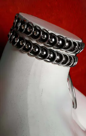 Lastik Choker - Lastik Tasma Harness - El Yapımı Lastik Choker - APFT573