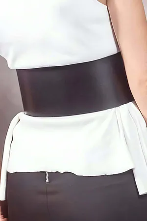 Önde 3 Toka Detaylı Şık Deri Kemer - APFT618