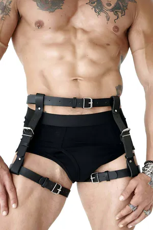 Bel Ve Bacak Ayarlanabilir Erkek Harness - APFTM81