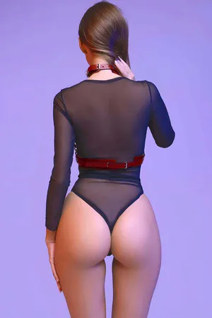 Deri Göğüs Harness, Tasmalı Harness Takım - APFT841