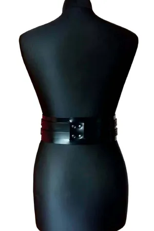 Seksi Deri Bel Kemer Harness - APFT907