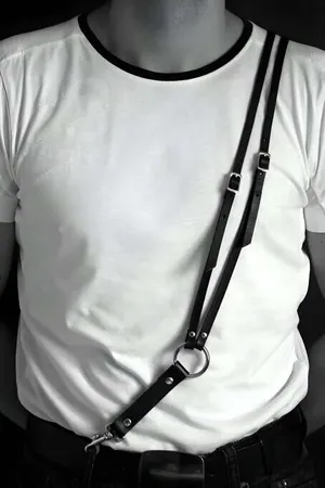 Erkek Omuzdan Askılı Göğüs Harness - APFTM98