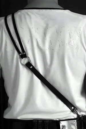 Erkek Omuzdan Askılı Göğüs Harness - APFTM98