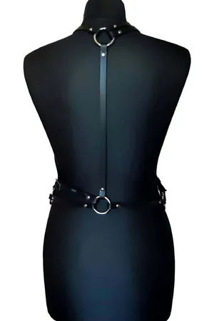 Fantazi Şık Deri Göğüs Harness - APFT919