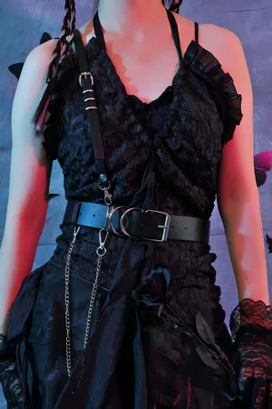 Omuzdan Tek Askılı Deri Harness - APFT939