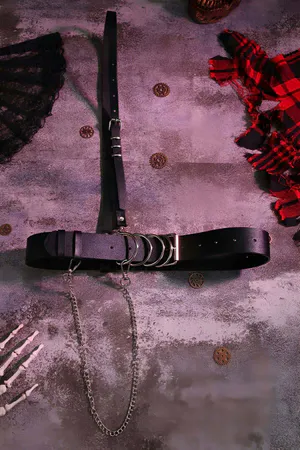 Omuzdan Tek Askılı Deri Harness - APFT939