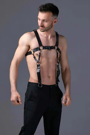 Fantazi Erke Göğüs Harness - APFTM105