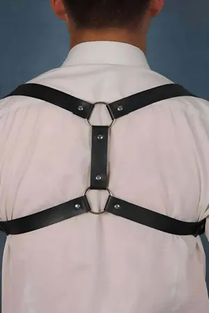 Erkak Deri Göğüs Harness - APFTM128