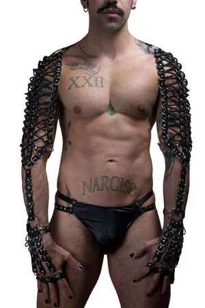 Erkek Kol Ve Omuz Lastik Harness - APFTM182