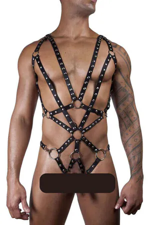 Erkak Lastik Body Harness - APFTM183