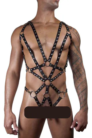 Erkak Lastik Body Harness - APFTM183