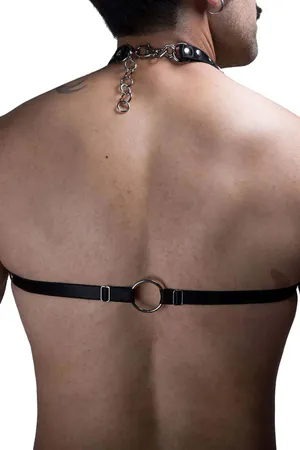 Erkek Zincirli Göğüs Harness - APFTM190