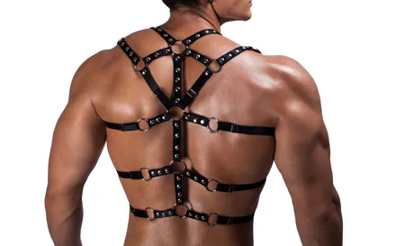 Erkek Lastik Göğüs Harness - APFTM191