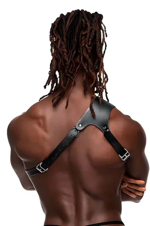 Tek Omuz Erlek Harness, Erkek Clubwear, Dancewear, Fantazi Giyim - APFTM153