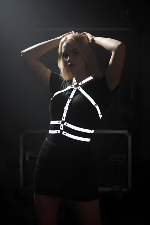 Karanlıkta Parlayan Şık Göğüs Harness, Harness Patywear - APFT218