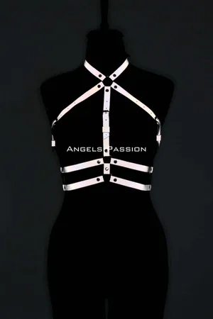 Karanlıkta Parlayan Şık Göğüs Harness, Harness Patywear - APFT218
