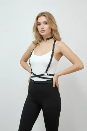 Deri Kemer, Elbise Kemeri ve Choker Takım - APFT632