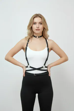 Deri Kemer, Elbise Kemeri ve Choker Takım - APFT632