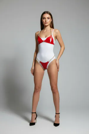 Gümüş Kadın Kemer Zincir Detaylı İnce Vücut Aksesuarı - APFT1424