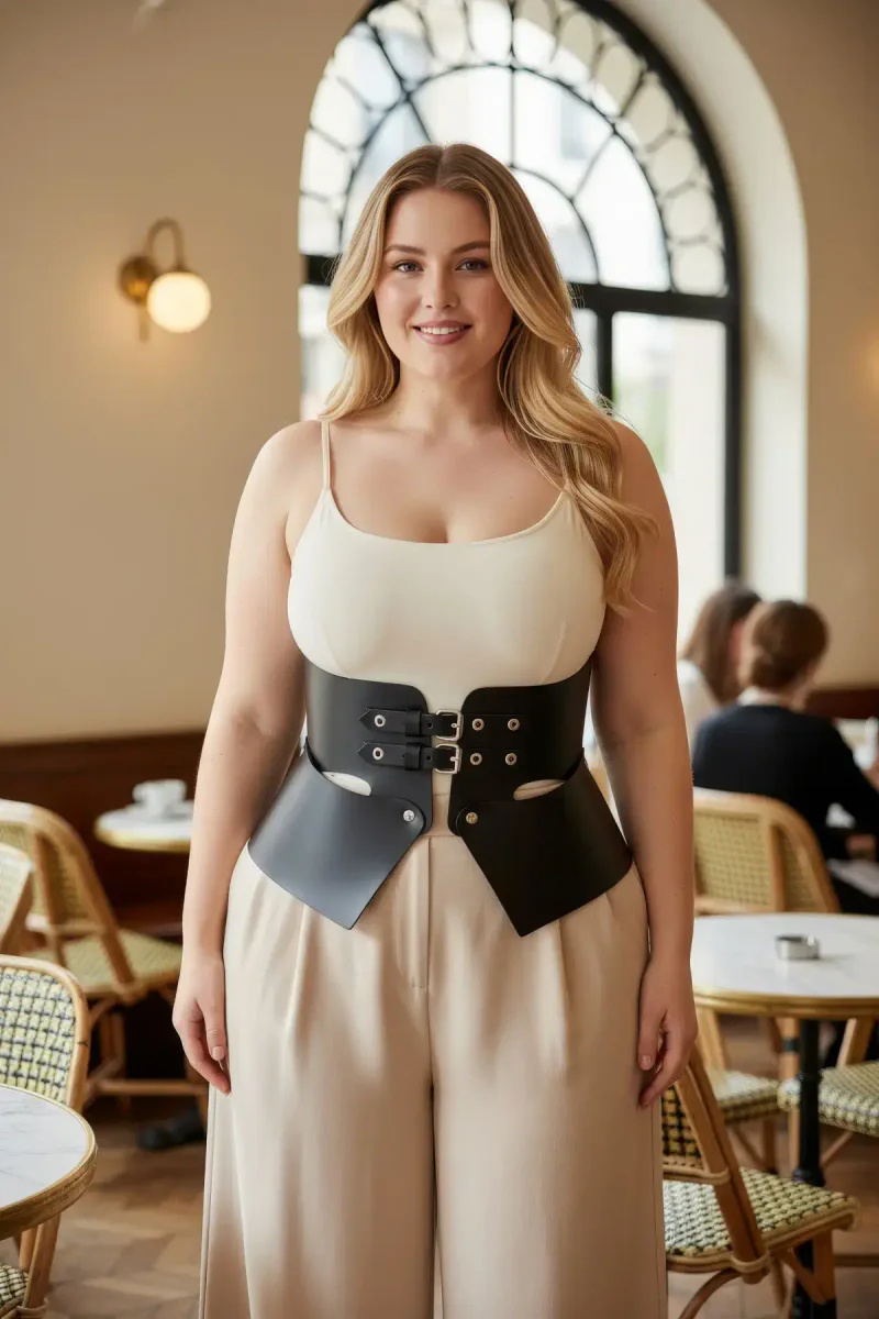 Fashion Waist Harness Black F