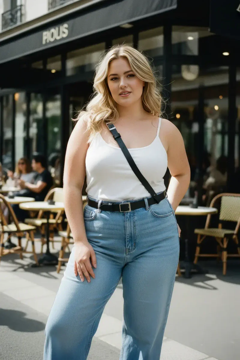 Plus Size Body Harness Fashion