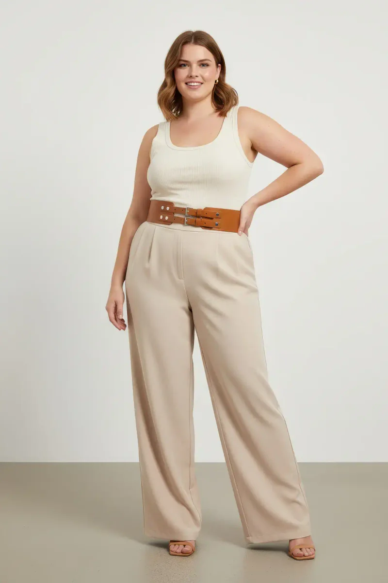 Tan Faux Leather Cors